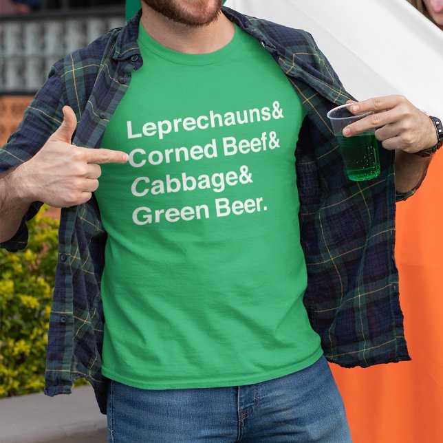 St. Patrick's Day Ampersand Design T-Shirt (Creator Uploaded)