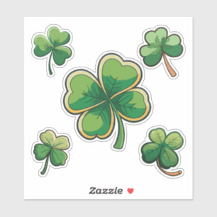 St. Patrick's Day And 4th Of July Celebration Sticker