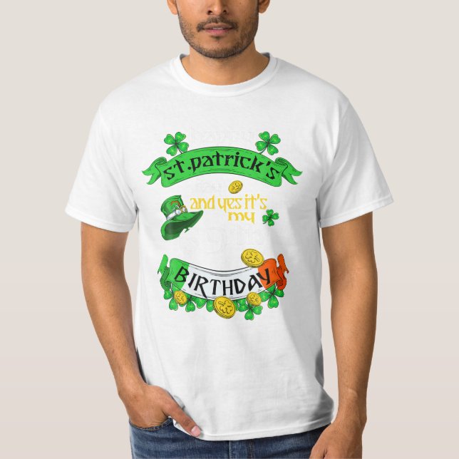 St Patricks Day And Yes T-Shirt (Front)