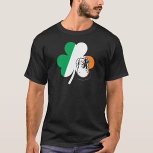 St. Patricks Day Australian Shepherd Dog Shamrock T-Shirt