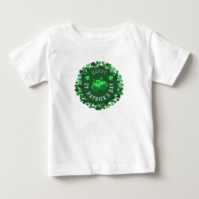 St Patricks Day Baby T-Shirt (Front)