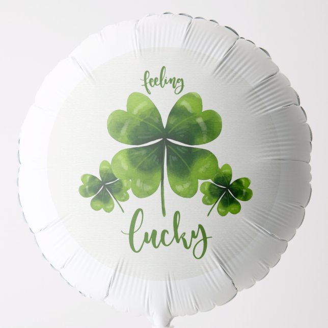 St Patrick's Day Balloon (Front)