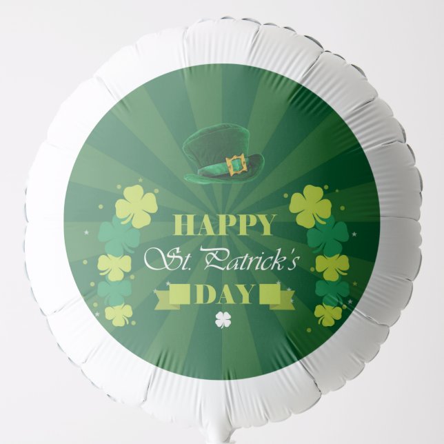St Patrick's Day Balloon (Front)