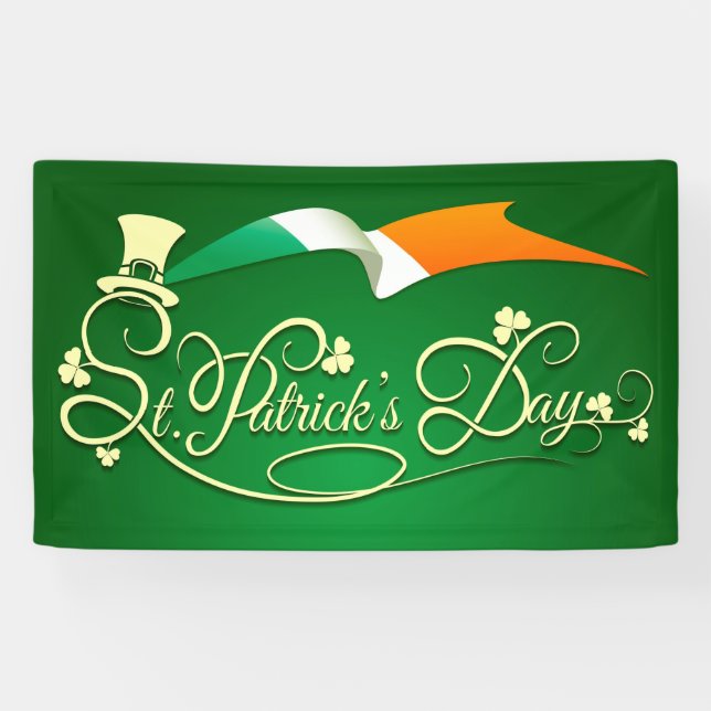 St. Patrick's Day Banner (Horizontal)