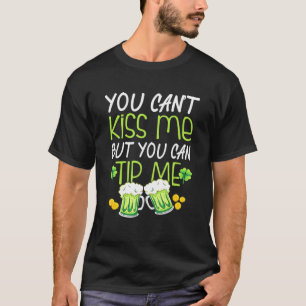 St Patricks Day Bartender Waiter Waitress Server T-Shirt