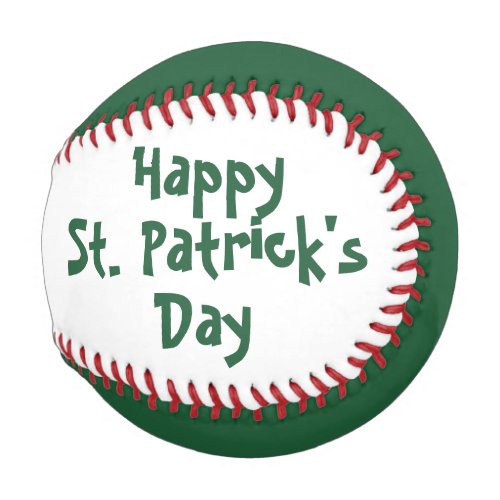 St Patricks Day baseball by dalDesignNZ