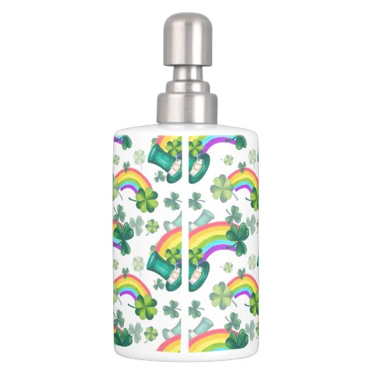 St Patricks Day Bath Set (Back)