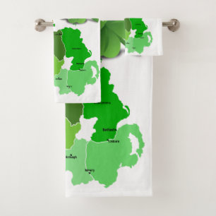 St. Patrick's Day Bathroom Towel Sets