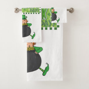 St. Patrick's Day Bathroom Towel Sets