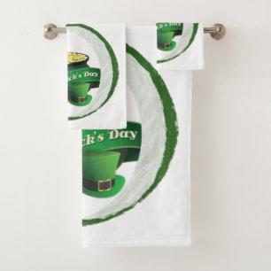 St. Patrick's Day Bathroom Towel Sets