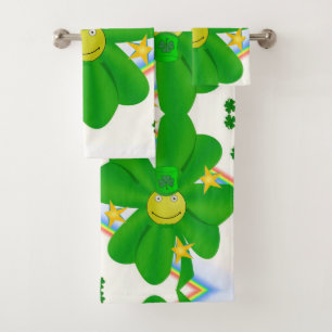 St. Patrick's Day Bathroom Towel Sets