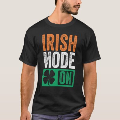 St Patrick's Day Beer Drinking Ireland Irish Mode  T-Shirt