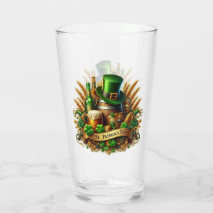 St Patrick's Day Beer Elements Glass
