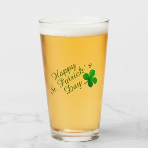 St Patricks day Beer Glass