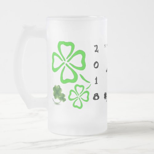 St Patricks Day Beer Mug Template