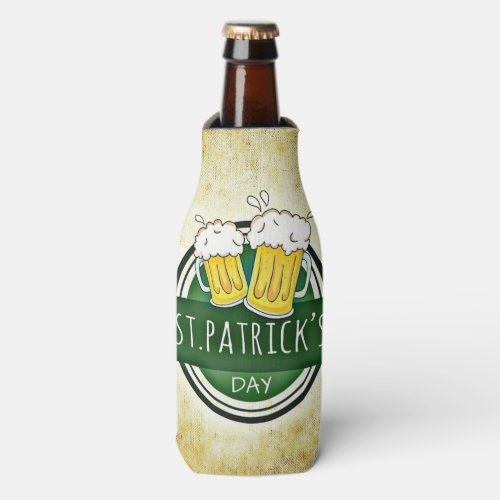 St Patricks Day Beer Mugs Bottle Cooler