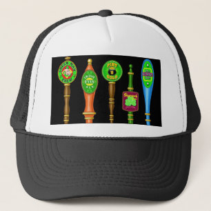 St. Patrick's Day Beer Taps Trucker Hat