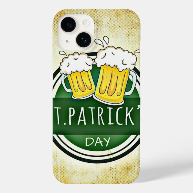 St. Patrick's Day Beers Case-Mate iPhone Case (Back)