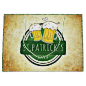 St. Patrick's Day Beers Large Gift Bag (Front)