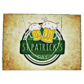 St. Patrick's Day Beers Large Gift Bag (Back)