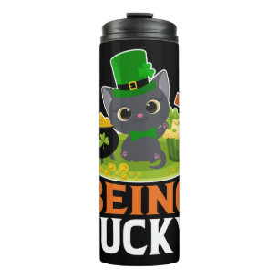 St. Patrick's Day Being Lucky Thermal Tumbler