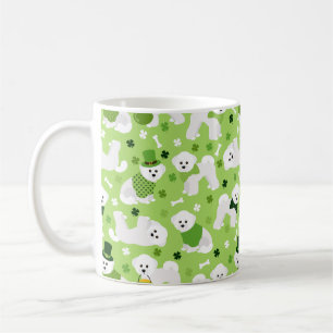 St. Patrick's Day Bichon Frise Coffee Mug
