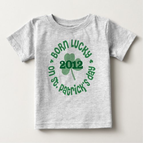 St Patricks Day Birthday Baby T_Shirt