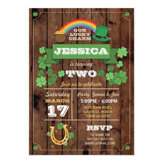 st patricks day birthday party menu