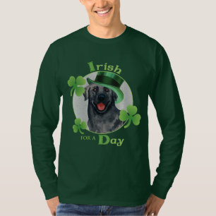 St. Patrick's Day Black Lab T-Shirt
