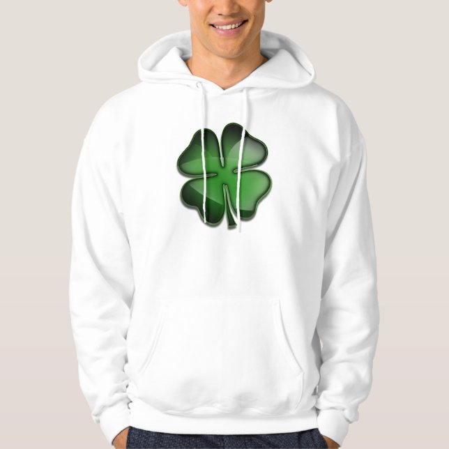 St. Patricks Day Bling Hoodie (Front)
