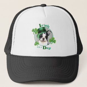 St. Patrick's Day Boston Terrier Trucker Hat