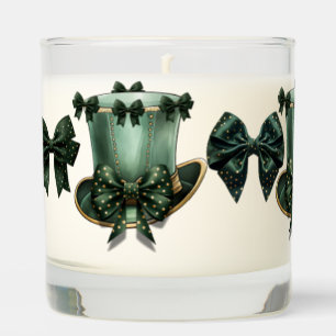 St Patrick's Day Bows and Leprechaun Hats Scented Candle