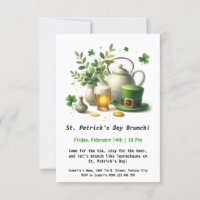 St. Patrick's Day Brunch – Tea, Beer, and Irish Ch