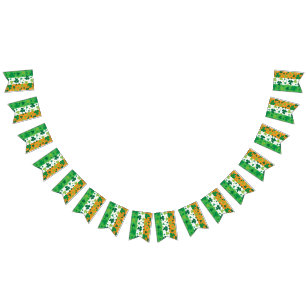 St Patrick's Day bunting Bunting Flags