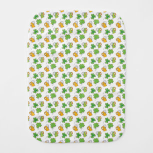 St. Patrick's Day Burp Cloth