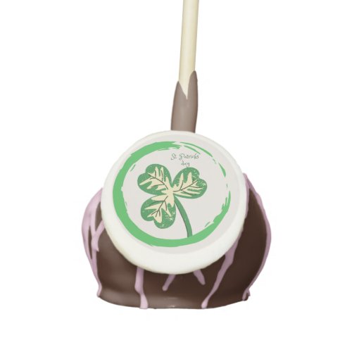 St Patricks day Cake Pop