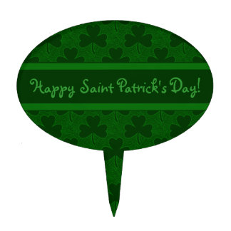 St. Patrick's Day Cake Topper