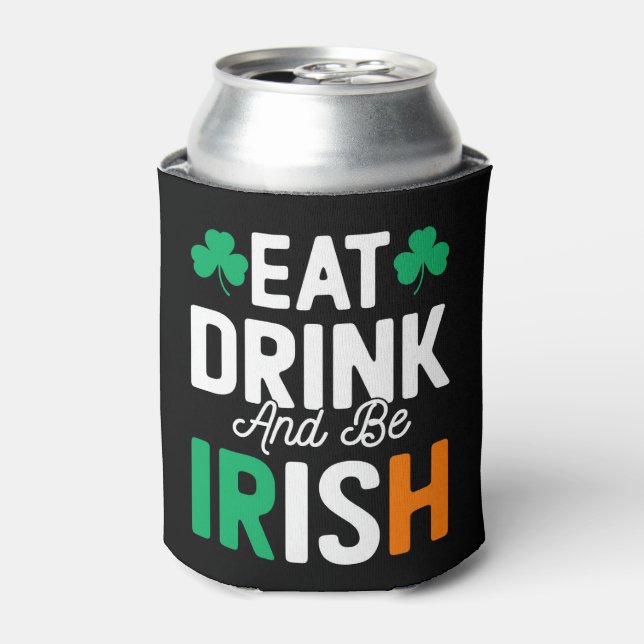 St Patrick's Day  Can Cooler (Can Front)