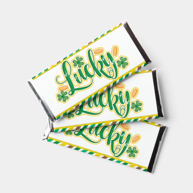 St. Patricks Day Candy Bar Wrapper Party Favors (Front)