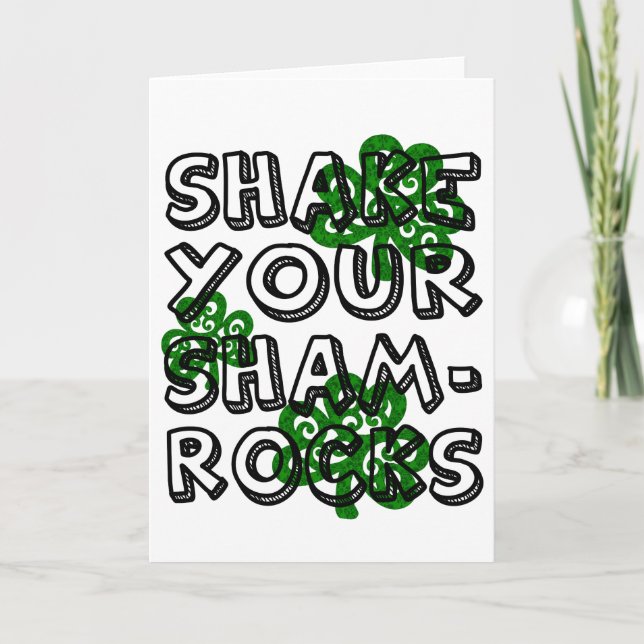st. patrick's day card (Front)
