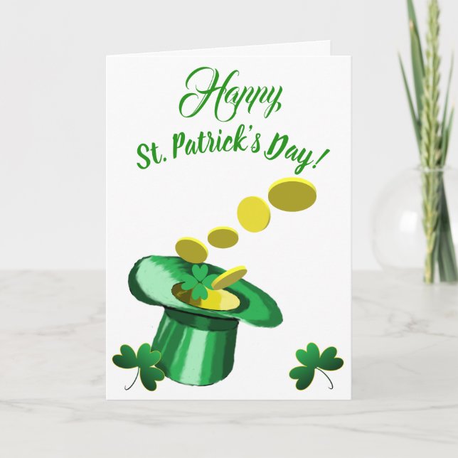 St. Patrick's Day Card (Front)