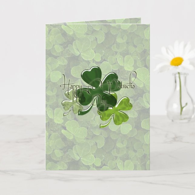 St. Patrick's Day Card (Small Plant)
