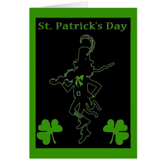St. Patrick's Day Card (Front)