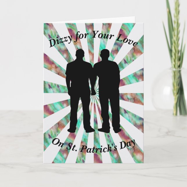 St. Patricks Day Card for Male Partner (Front)