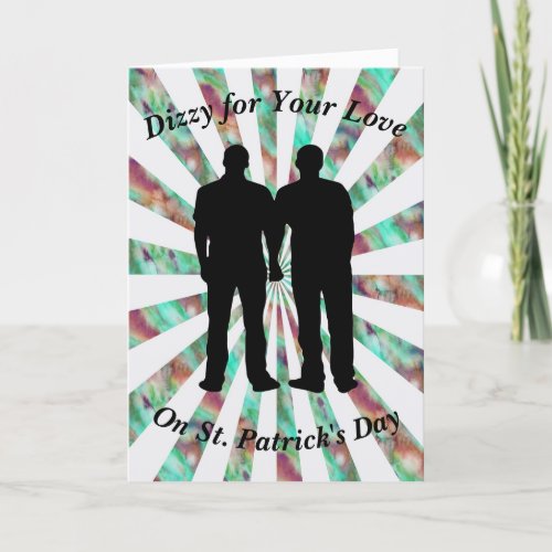 St Patricks Day Card for Male Partner