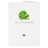 St Patricks Day Cards (Back)