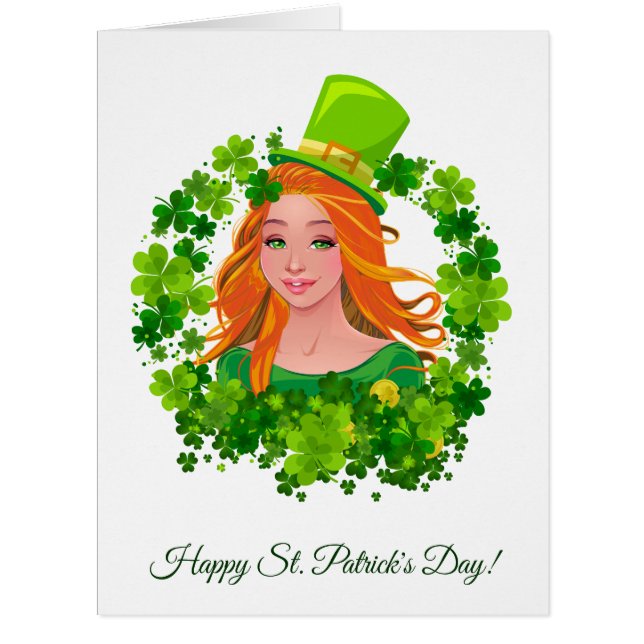 St. Patrick's Day.  Cards (Front)