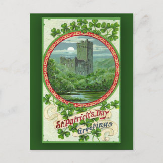 St. Patrick's Day Cards with Irish Castle