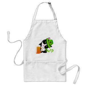St. Patrick's Day Cat Adult Apron