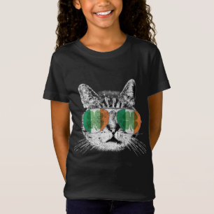 St Patrick's Day Cat Tricks Irish Saint Catty's Sh T-Shirt